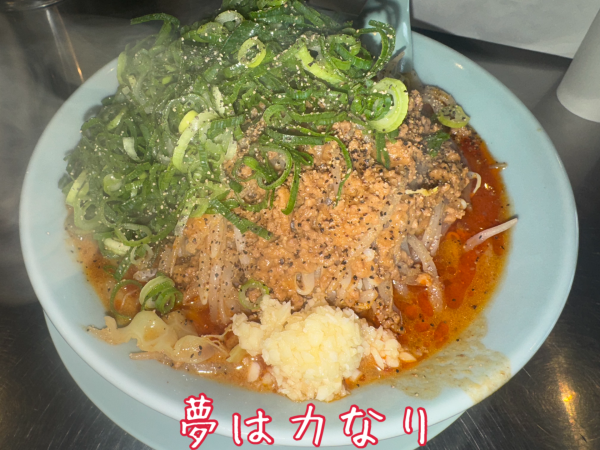「担担ラーメン(1100円)」@夢は力なりの写真