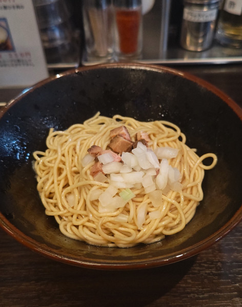 「そのまま食べられる替玉」@錦糸町中華そば さん式の写真