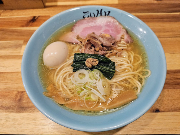 「味玉シャモそば」@仙臺自家製麺こいけ屋分店 綠栽の写真