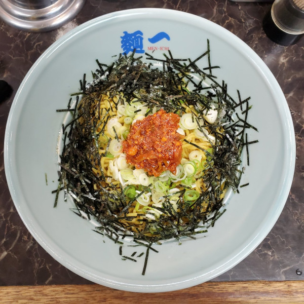 「カラシネギ油ソバ」@ラーメン屋 麺一 溝の口店の写真