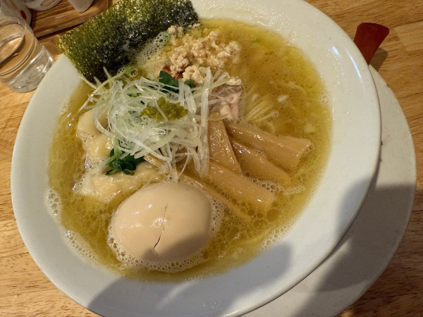 「特製とりそば」@らーめん天神下 大喜の写真