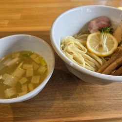 昆布水つけ麺 塩
