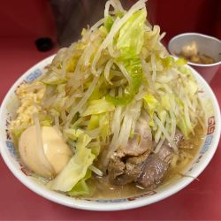 大豚+味つけタマゴ+アブラのコーラ煮