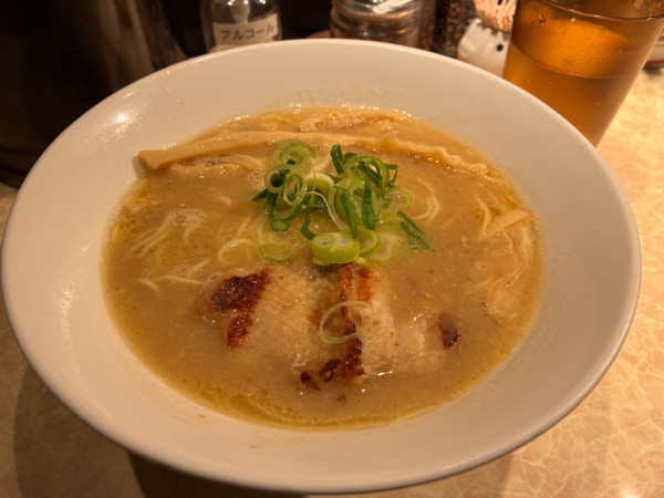 「鶏ポタ ぽてり」@鶏ポタラーメン THANK 大門店の写真