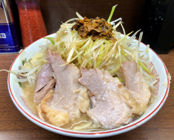 「小940円 ネギ150円」@ラーメン二郎 横浜関内店の写真