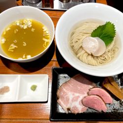【限定】帆立の昆布水つけ麺