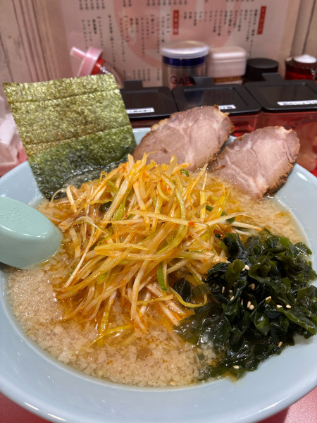 「ネギラーメン」@ラーメンショップ〇化 草加店の写真