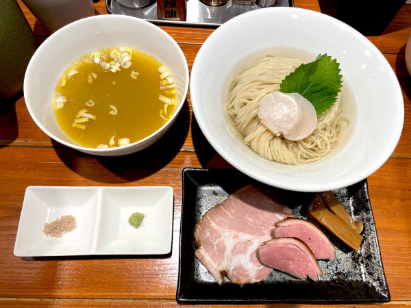「【限定】帆立の昆布水つけ麺」@麺屋 真心の写真