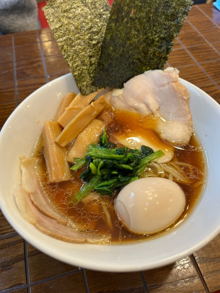 「特製鴨がら中華そば　醤油味」@戸田ラーメンベース 和み食堂の写真