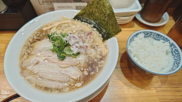 「背脂醤油チャーシュー」@ラーメン れんげ アクティブG店の写真