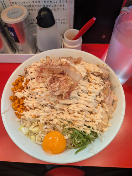 「まぜそば」@用心棒 本号の写真