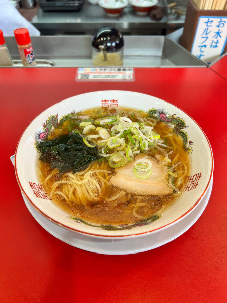 「朝ラーメン」@中華そば 一宮駅前店の写真