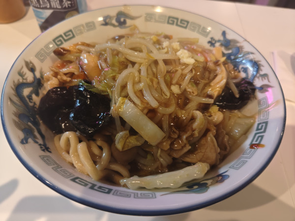 「（限定）五目あんかけラーメン（S）1100円 味噌ver.」@ラーメンボーイズの写真