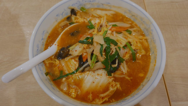 「旨辛菜麺 ¥680」@ぎょうざの満洲 さいたま中央店の写真