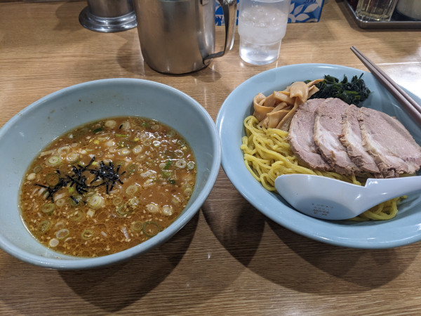 「味噌チャーシューつけめん」@ラーメン屋 麺一 仲町台店の写真