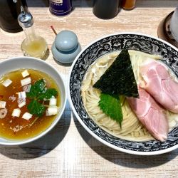 【気まぐれ限定】昆布水つけそば(塩)大