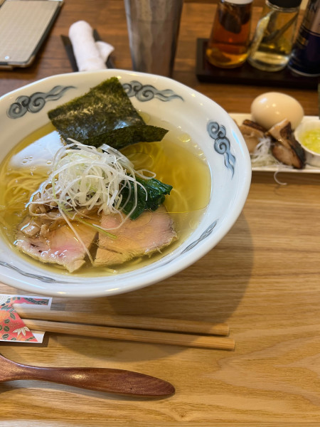 「特製塩ラーメン」@中華蕎麦 あお㐂の写真