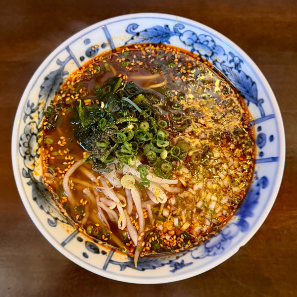 「麻辣湯麺（900円）」@点心屋台くまやの写真