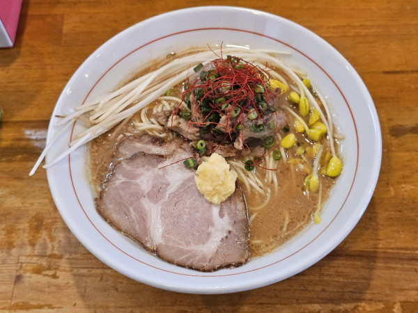 「【限定】大鰐もやしと和牛味噌そば　1400円」@麺屋 謝の写真