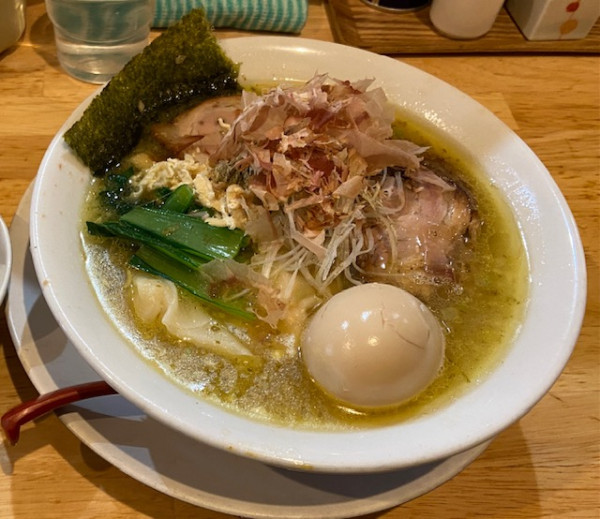 「特製うめしおらーめん」@らーめん天神下 大喜の写真