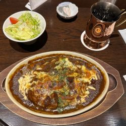 焼きチーズカレー（並盛）1,100円