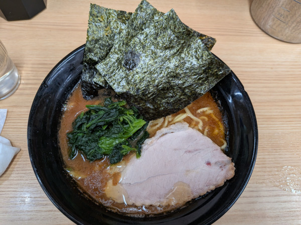 「激辛ラーメン」@横浜ラーメン 武蔵家 御茶ノ水店の写真