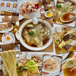 🥟餃子＆🍺ビール→🍜椎茸そば＋小チャーハン