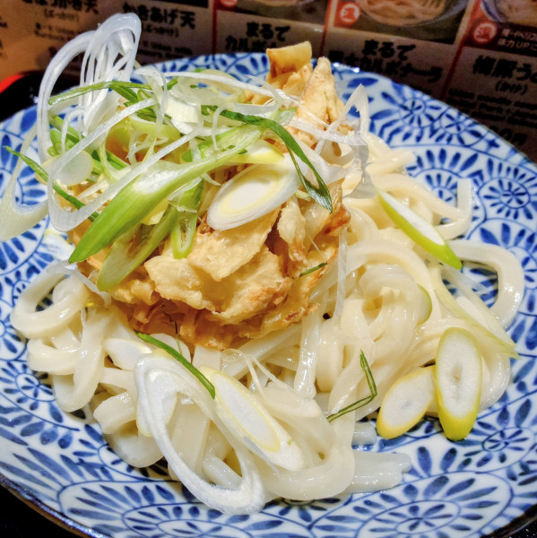 「ごぼうかき天 ぶっかけ」@UDON＆BAR スタンドAの写真