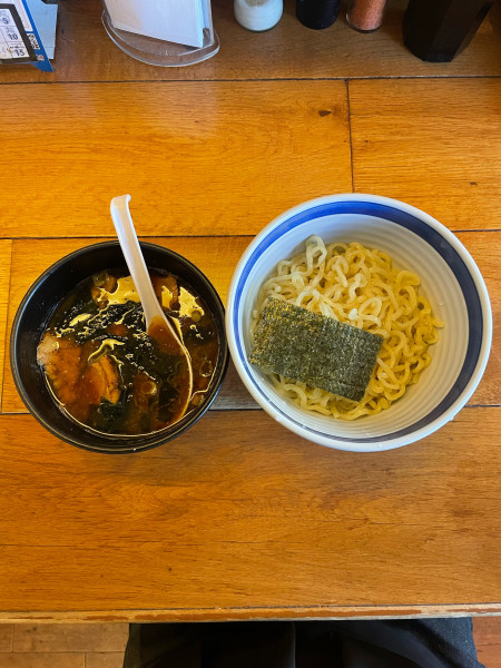 「つけそば(1100円)」@中華そば しんの助の写真