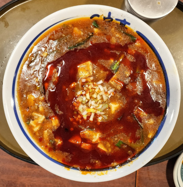 「全とろ麻婆麺 1100円＋大辛 660円」@中華麺食房 三宝亭 東海店の写真