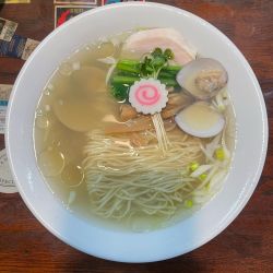 はまぐり中華そば　塩(1100円)