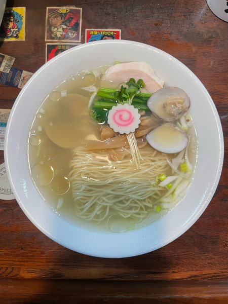 「はまぐり中華そば　塩(1100円)」@麺酒処 ふくろうの写真