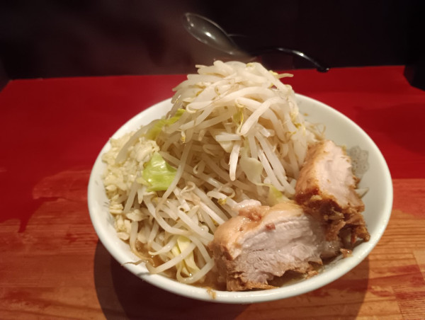 「小ラーメン　1100円」@ラーメン二郎 会津若松駅前店の写真