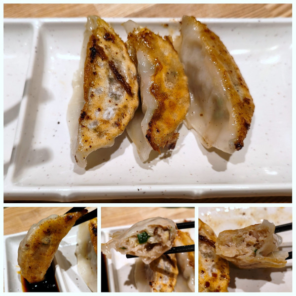 「餃子(3個)　¥400」@富士虎屋 浅草店の写真