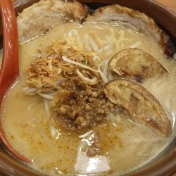 北海道味噌󠄀炙りチャーシューらーめん2枚¥1280