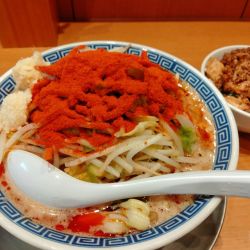 辛激タンメン辛さ3＋麻婆丼