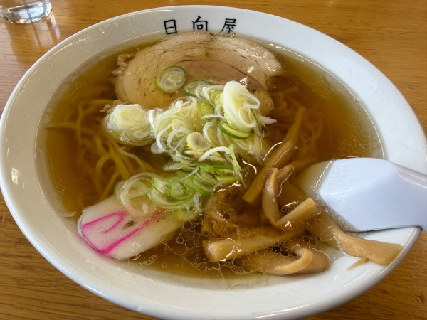 「ラーメン830円」@青竹手打ちラーメン 日向屋の写真