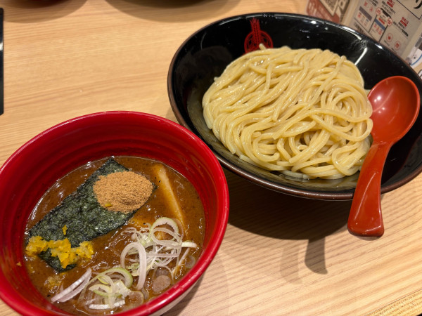 「特濃つけ麺（大盛）」@つけ麺専門店 三田製麺所 八幡山店の写真