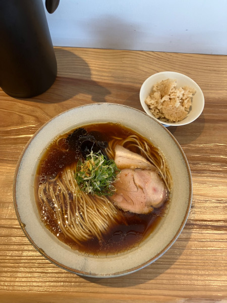 「中華そばセット」@Mugi と Buta ヌードルスの写真