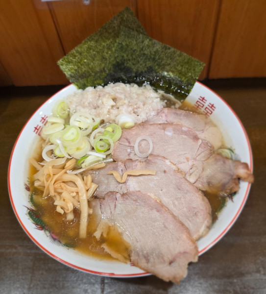 「チャーシュー麺」@手打ち中華そば 酒田 鹿島田店の写真