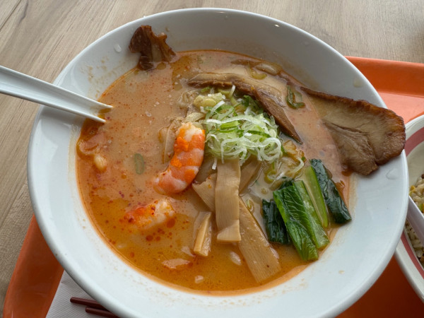 「エビ味噌らーめん」@幸楽苑 レイクウォーク岡谷店の写真