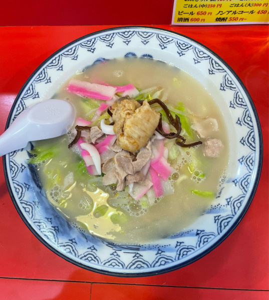 「爆弾ちゃんぽん」@思案橋ラーメンの写真