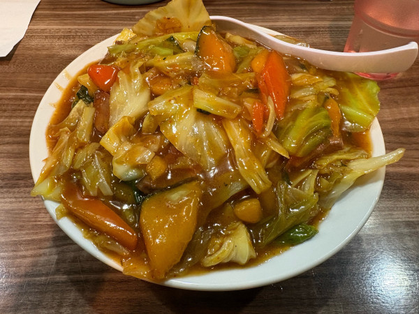 「スタミナ冷やし・具多め」@スタミナラーメン 神保の写真