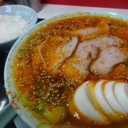 中華そば＋辛中華変更＋めし　1,040円