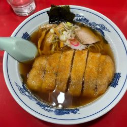 豚カツラーメン(醤油)¥1,050