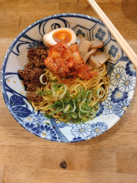 「油そば」@ラーメン四天王 豊橋店の写真