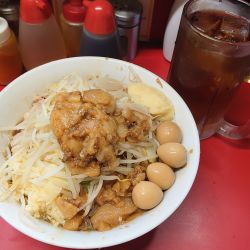 ラーメン小(150g)980円＋汁なしに変更100円