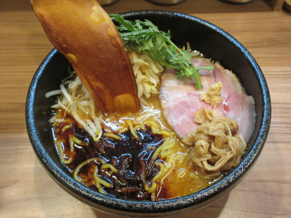 「【限定】辛味噌そば（1,400円）」@拉麺 はま家の写真