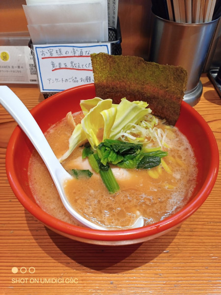 「ヤバイラーメン（小）」@圭一屋 本店の写真