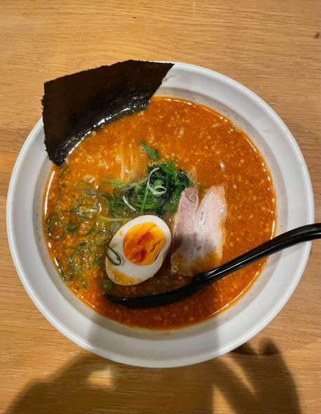 「辛辛魚ラーメン」@麺酒 ほんずなしの写真